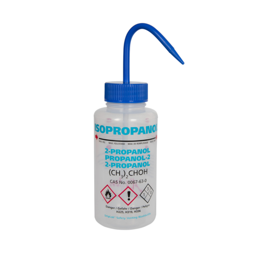 Wash Bottle 500ml, printed Isopropyl Alcohol