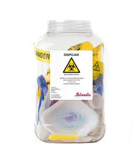 DispoJar 5L Labelled