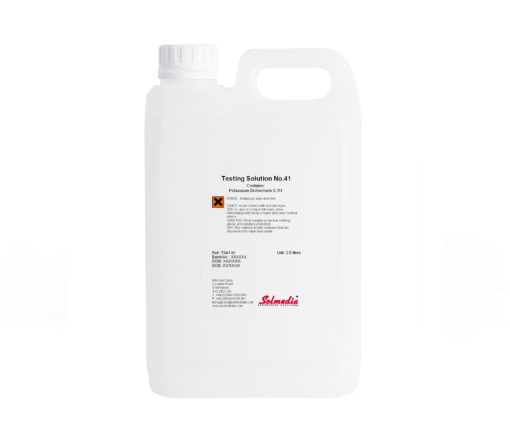 Testing Solution No.41 Potassium Dichromate 0.1N