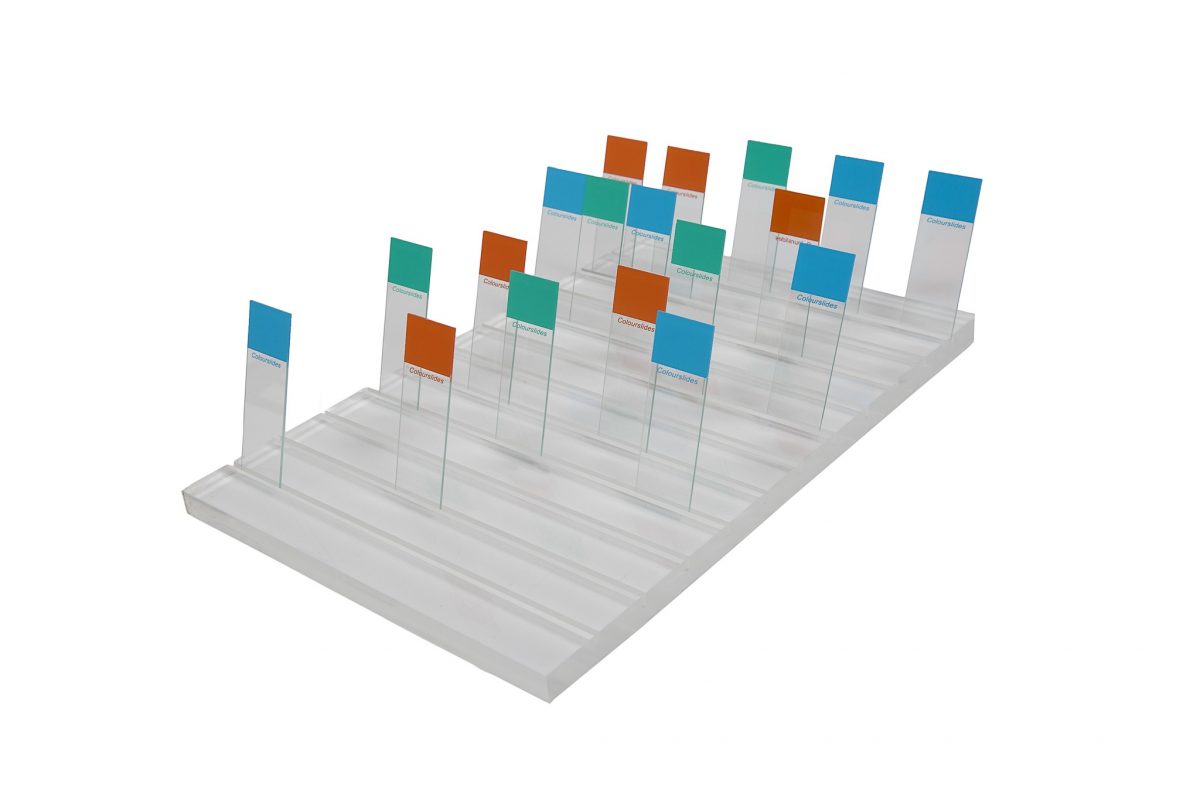 Perspex Slide Rack for 24 slides Solmedia