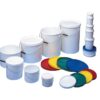 Niftilids with handle and white lid 5L