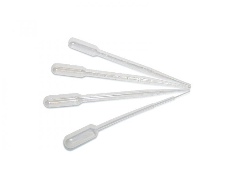 Pipettes, plastic, 1ml, Graduated 115mm Solmedia