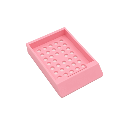 Embedding Cassettes without lids, Peach