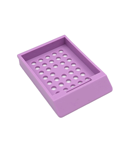 Embedding Cassettes without lids,  Purple