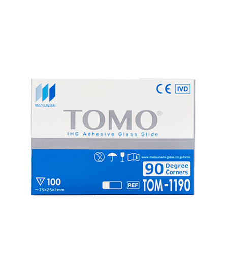 TOMO® Adhesive Microscope Slides