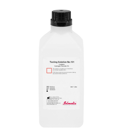 Testing Solution No.131 Hydrogen Peroxide 3%