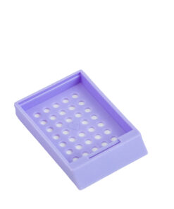 violet embedding cassette without lid