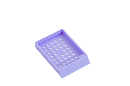 violet embedding cassette without lid