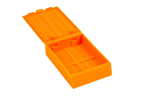 orange super cassette with lid