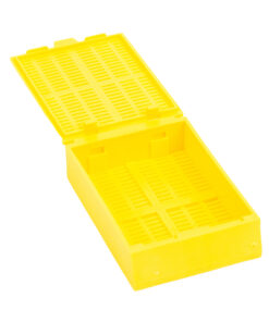 yellow super cassette with lid