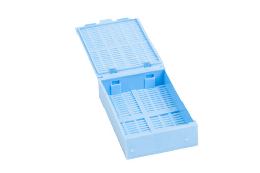blue super cassette with lid