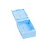 blue mega cassette with hinged lid