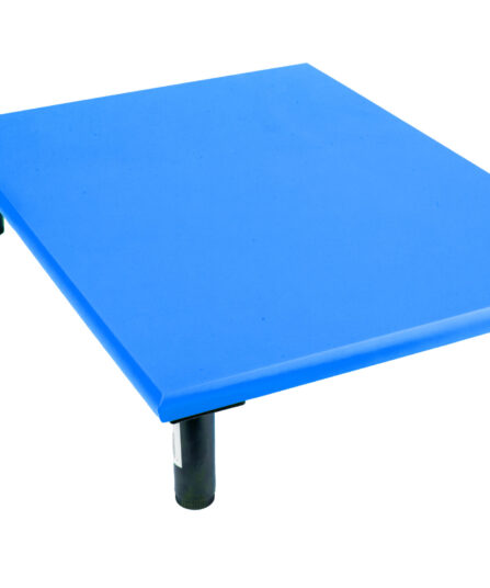 SpeciBoard Dura Cutting Board 450x300x25mm Blue c/w 100mm Fixed Black Legs