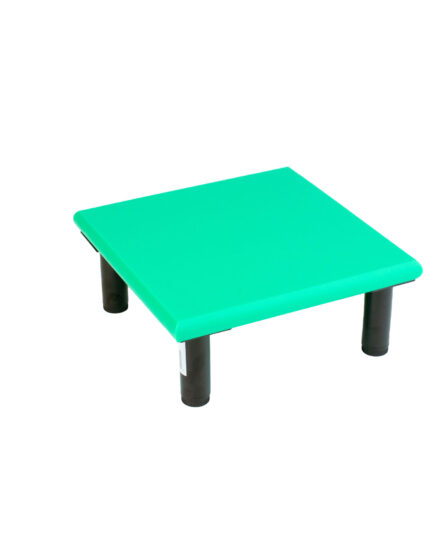 SpeciBoard Dura Cutting Board 450x450x25mm Green c/w 100mm Fixed Black Legs