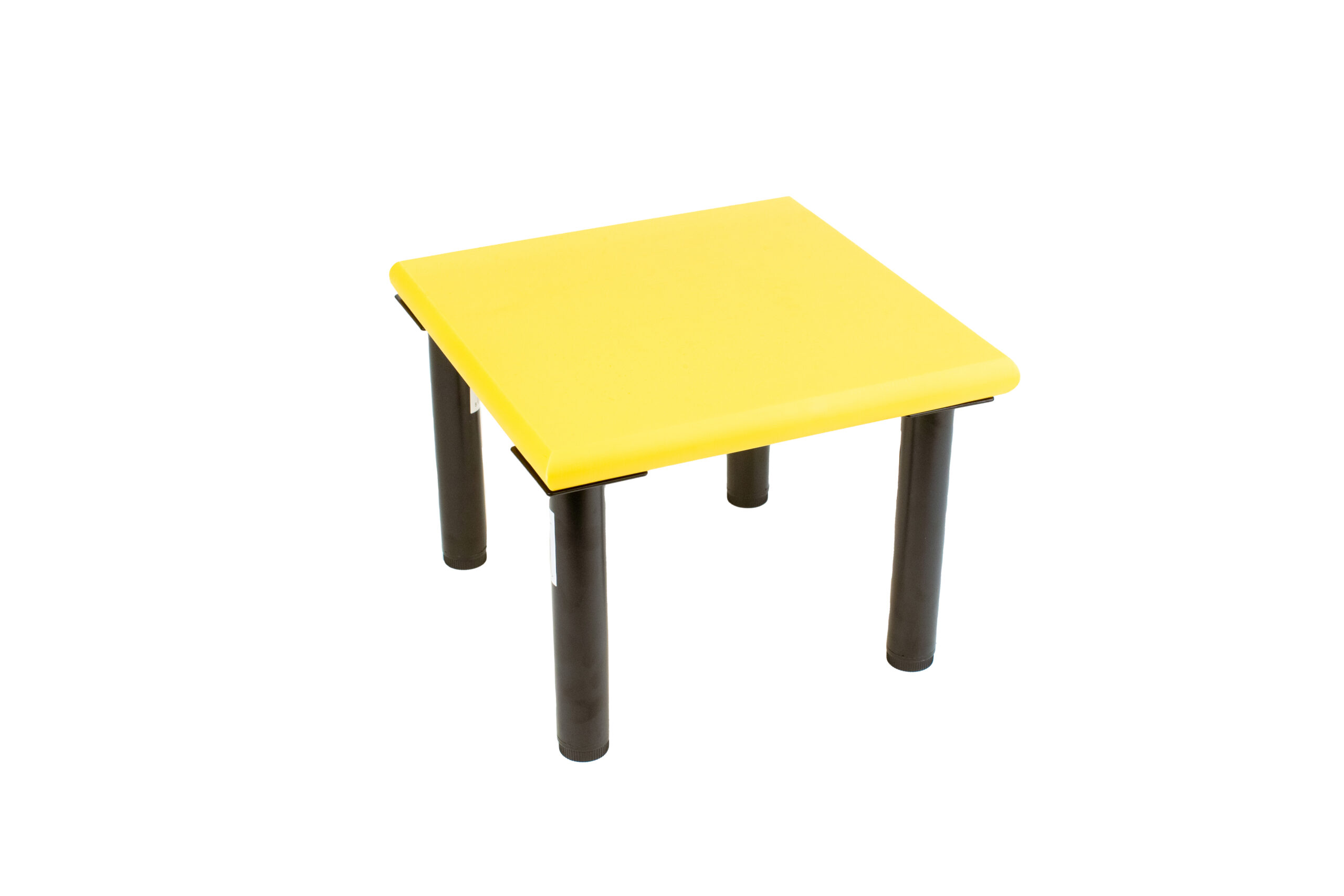SpeciBoard Dura Cutting Board 450x450x25mm Yellow c/w 200mm Fixed Black Legs