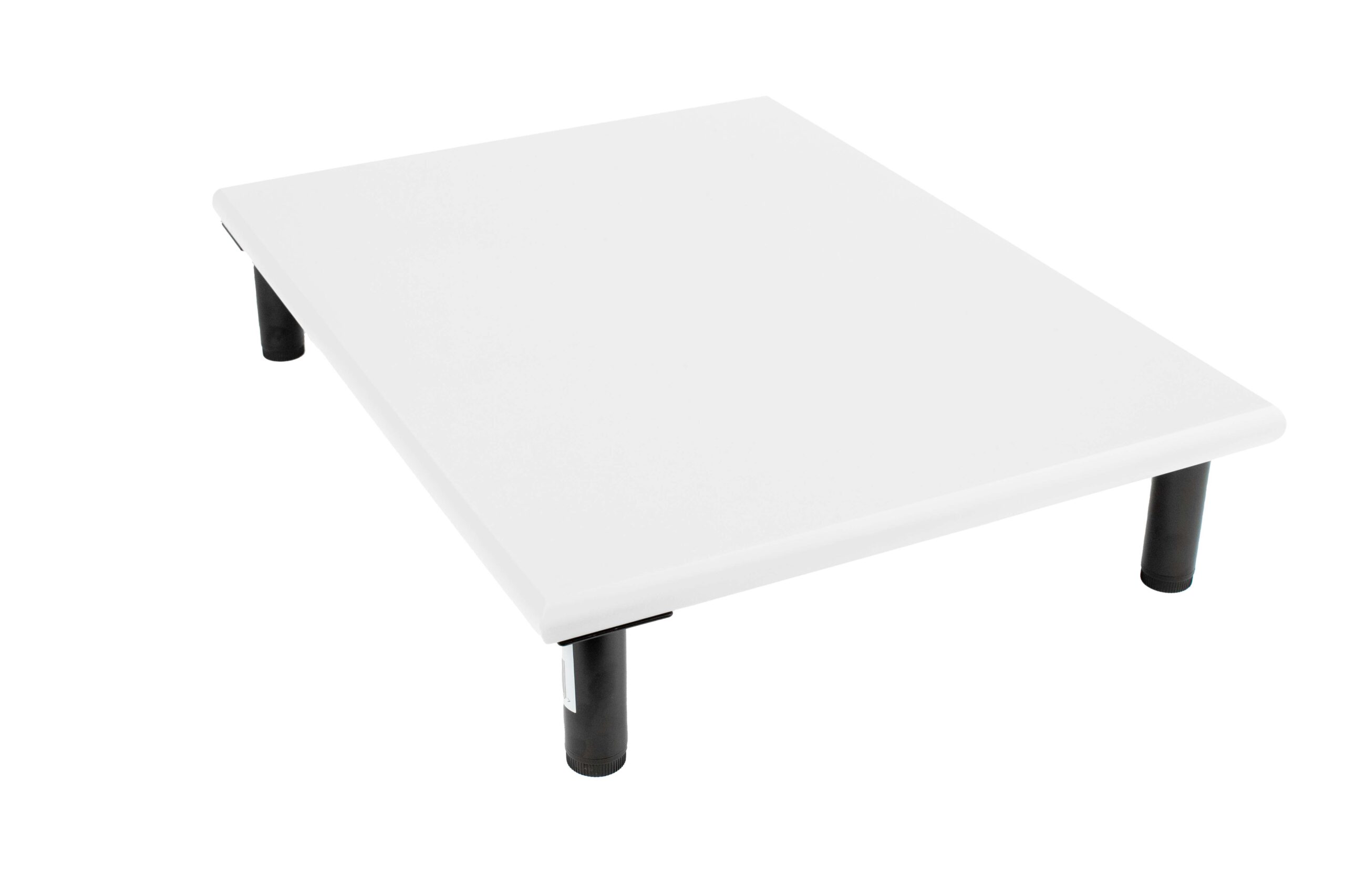 SpeciBoard Dura Cutting Board 600x450x25mm White c/w 100mm Fixed Black Legs