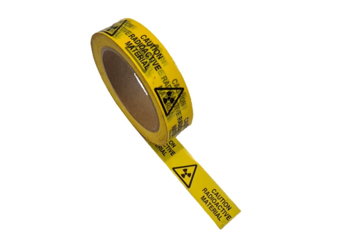 Hazard Tape Caution Radioactive Material Solmedia