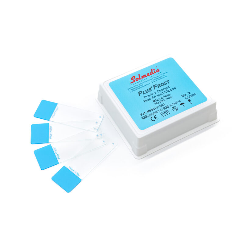 PolyFrost Poly Lysine Coated Adhesive Frosted Slides Solmedia
