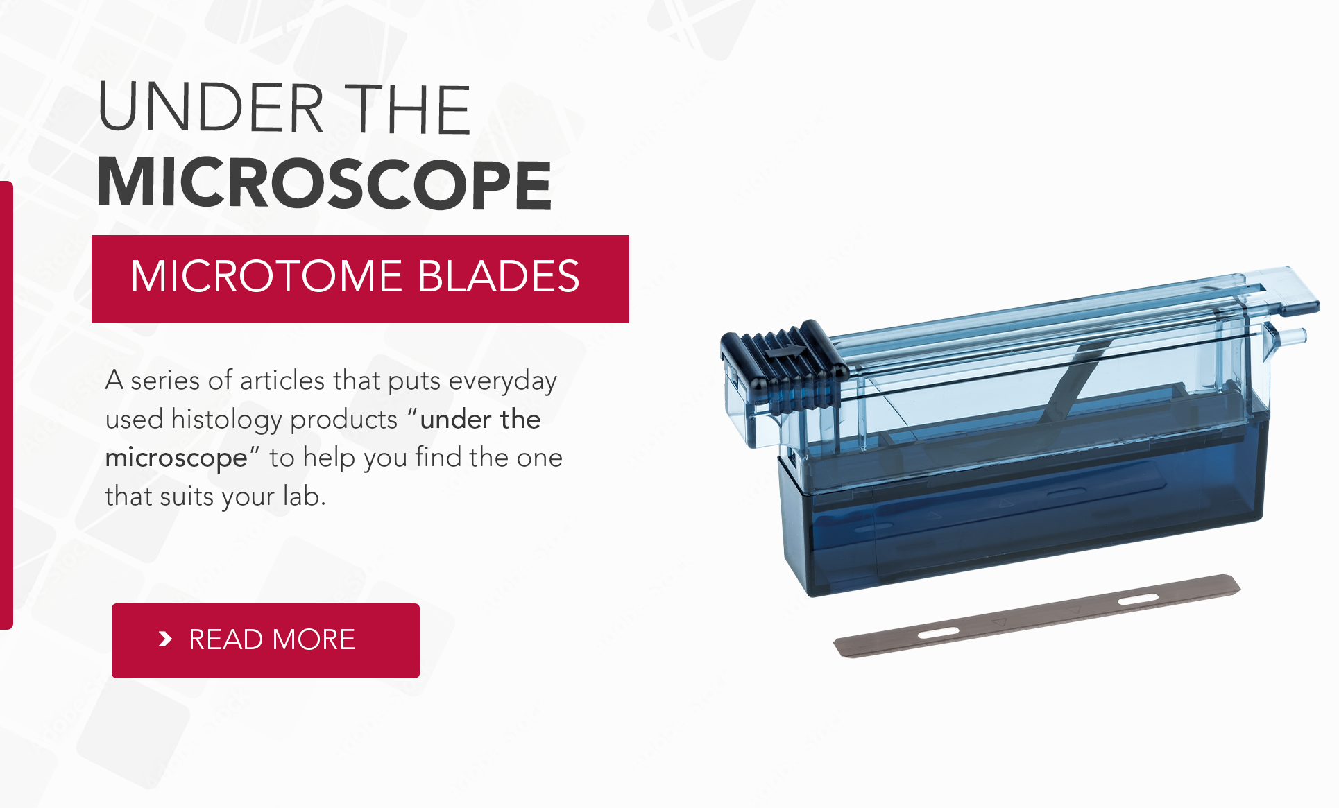 Under The Microscope Microtome Blades Solmedia