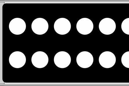 Diagnostic Slides PTFE, hydrophilic, black 16 x 5mm spot  Ref. 080