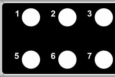 Diagnostic Slides PTFE, hydrophilic, black 8 x 6mm spot  Ref. 081