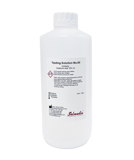 Testing Solution No.27 Hydrochloric Acid concentrated