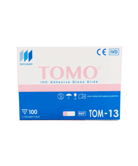 TOMO® Adhesive Microscope Slides